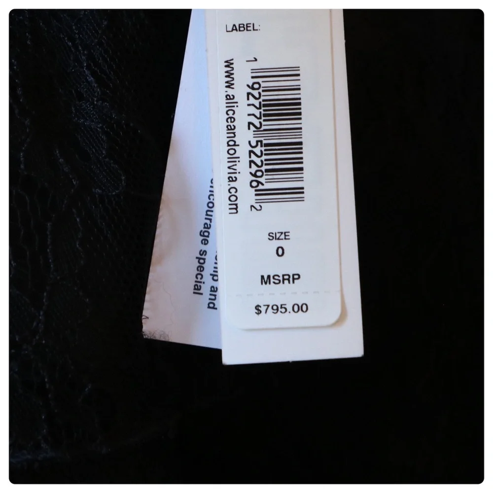 ALICE + OLIVIA Cairo Embellished Bow Mini Dress - Picture 11 of 14